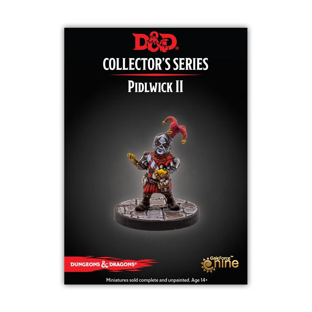 Lc D&d Collectors Series Miniatures Curse Of Strahd Pidlwick Ii