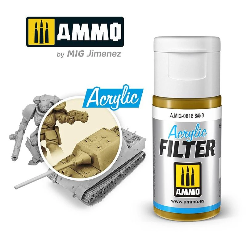 Lc Ammo By Mig Acrylic Filter Sand