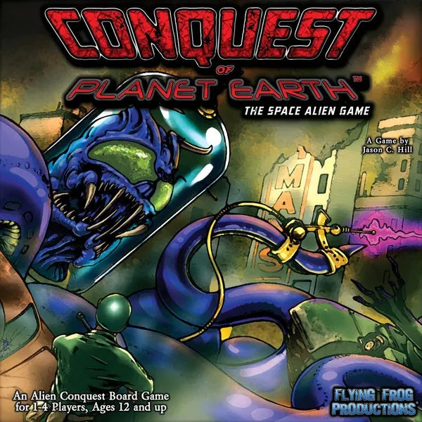 Conquest Of Planet Earth The Space Alien Game Board Game