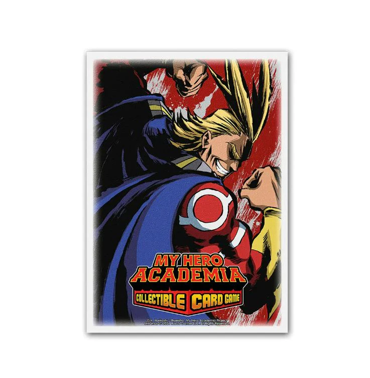 Sleeves Dragon Shield Box 100 Matte Art My Hero Academia All Might Flex