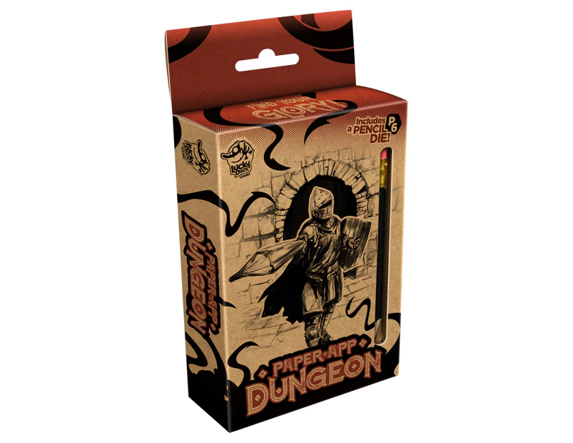 Paper App Dungeon Board Game