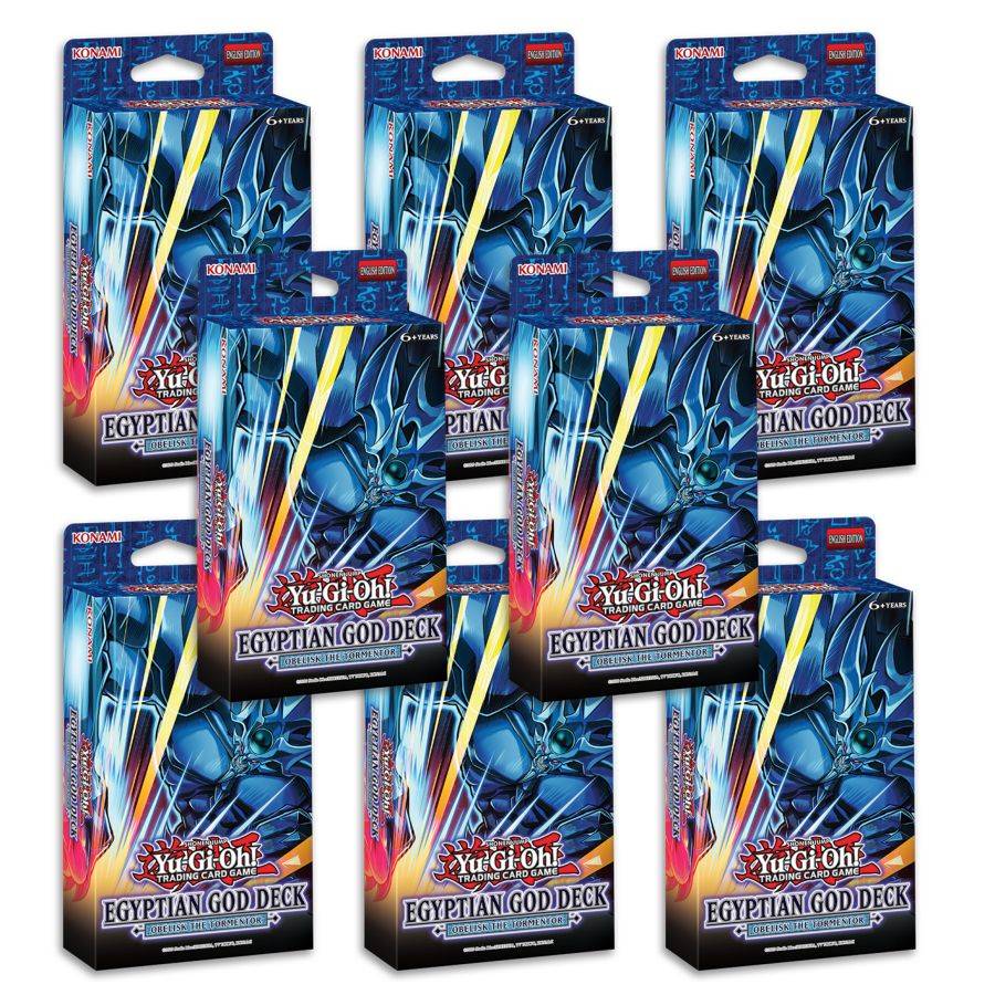 Yugioh Egyptian God Deck: Obelisk The Tormentor Structure Deck Display ...