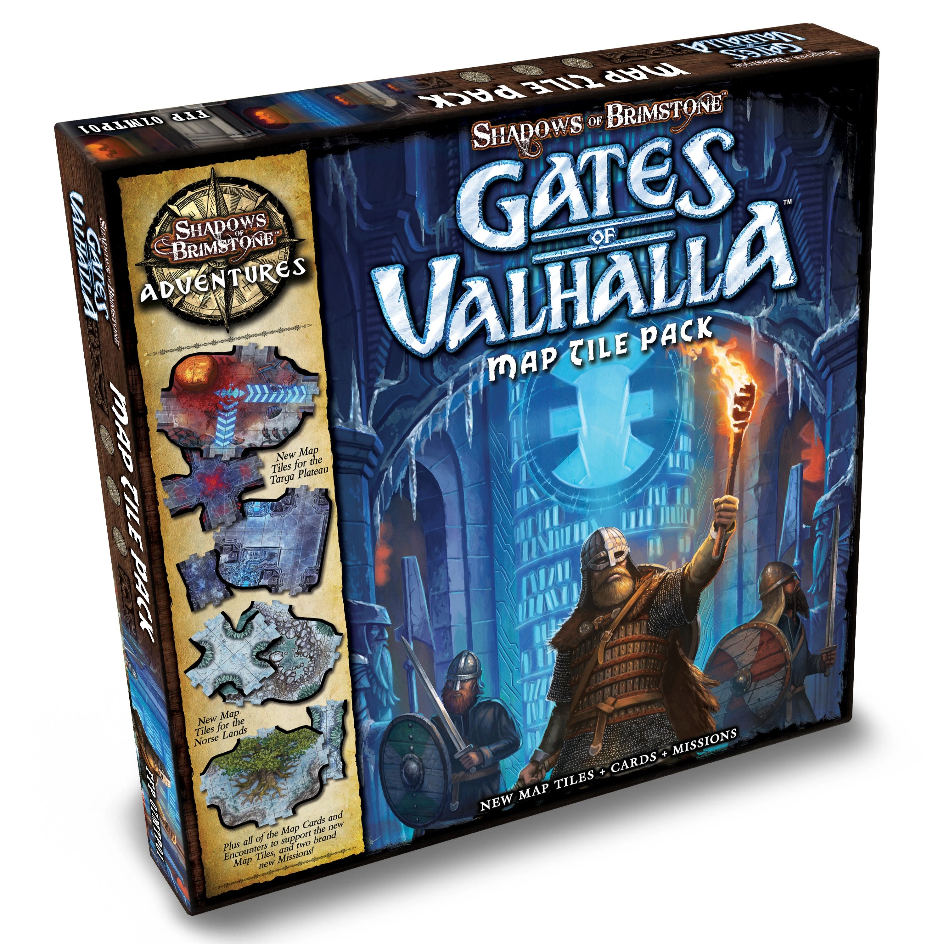 Shadows Of Brimstone Gates Of Valhalla Map Tile Pack