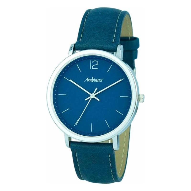 Arabians Men's Blue Leather Watch Hba2248b