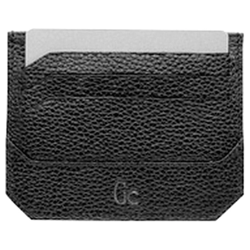 Gc Watches Men's Card Holder L05003g2 Black Leather Wallet