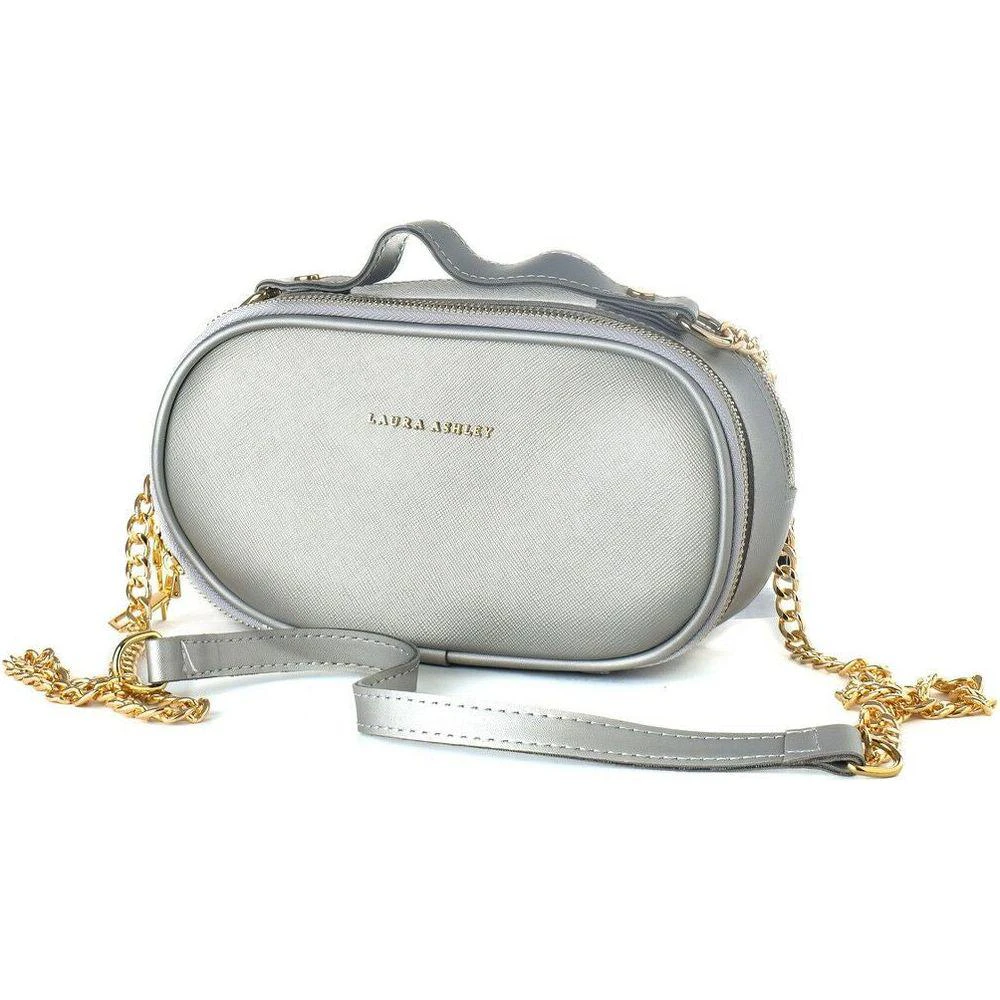 Laura Ashley Grs Bpg Women's Grey Synthetic Handbag (model: 23 X 12 X 9 Cm)