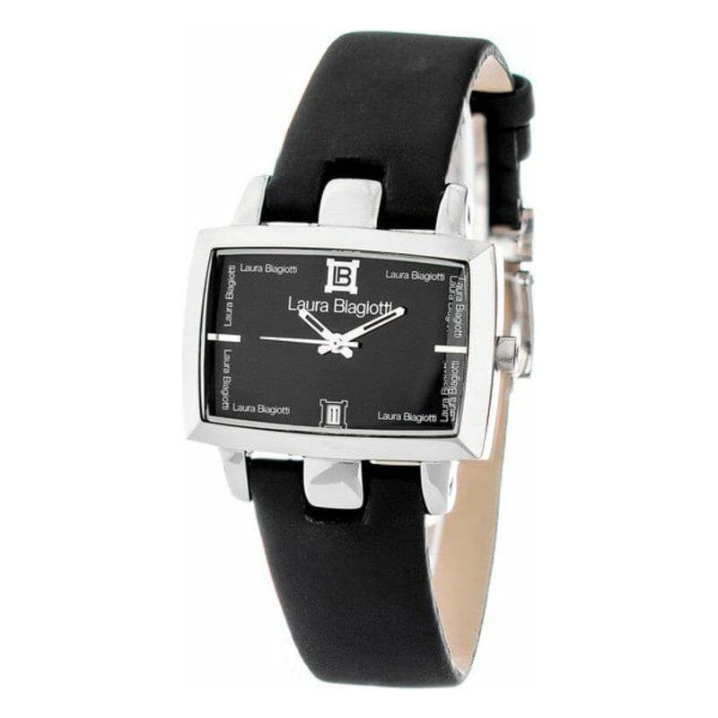 Laura Biagiotti Lb0013m 02 Men's Black Silver Quartz Watch (Ø 35 Mm)