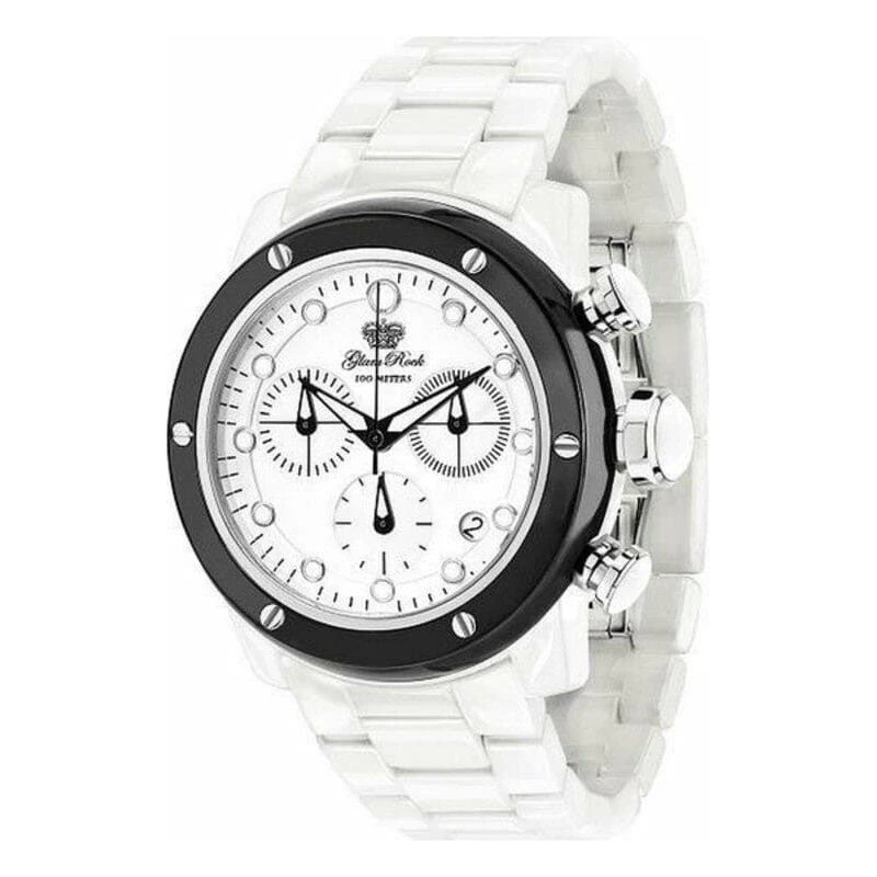 Glam Rock Gr50103 Ladies' Ceramic White Watch (Ø 42 Mm)