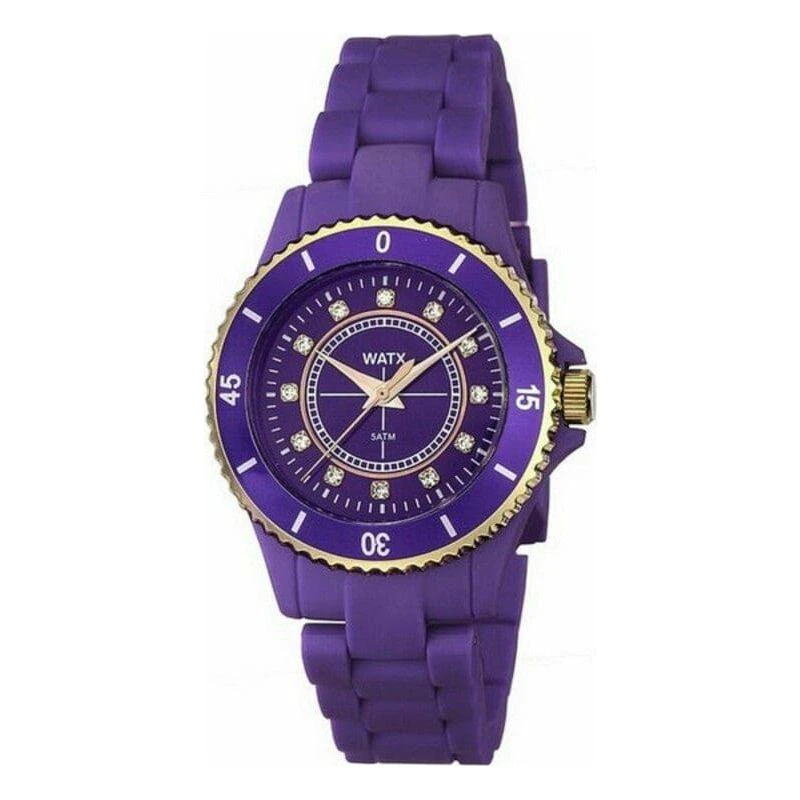 Watx & Colors Rwa9016 Ladies Quartz Watch Purple, Ø 35mm