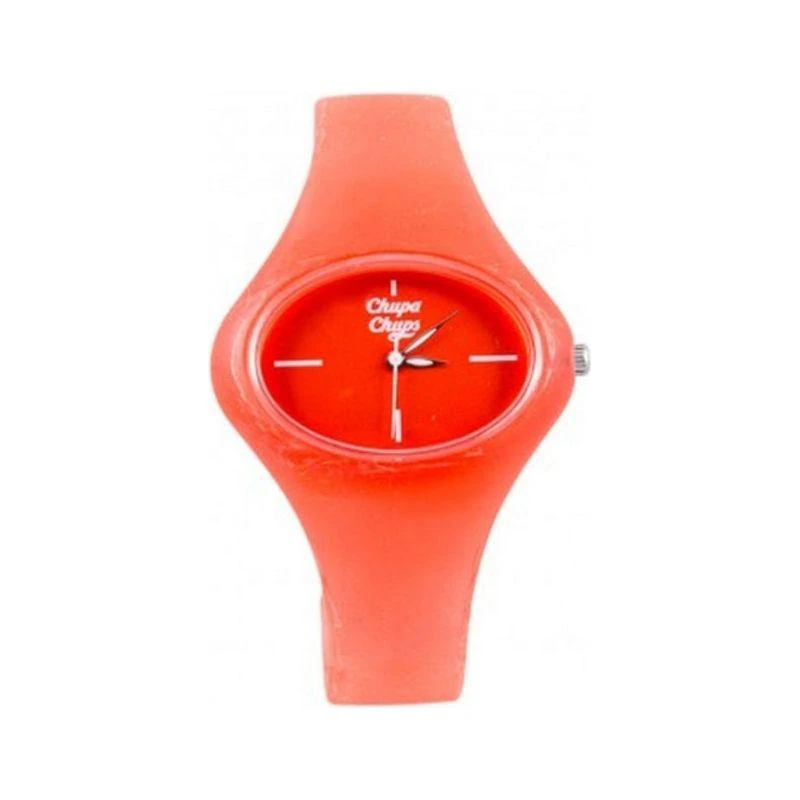 Chupa Chups Infant's 0404/4 Quartz Watch In Red Resin Ø 37 Mm