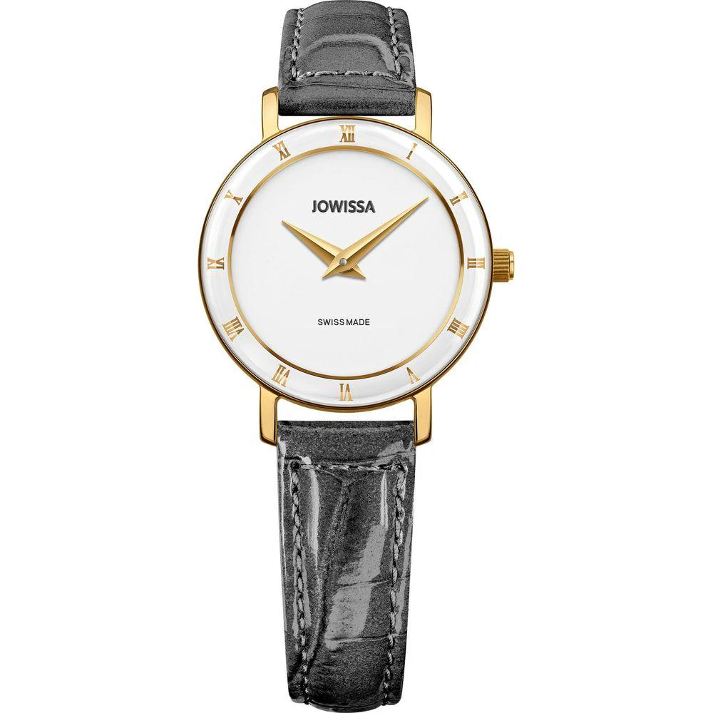 Roma Swiss Ladies Watch J2.283.s Elegant Gold And White Enamelled Ladies Watch By Roma