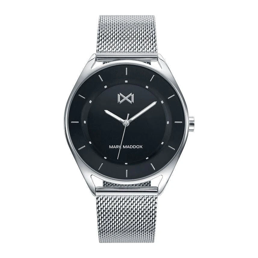 Mark Maddox Hm7115 57 Quartz Analog Gent's Watch Sleek Black Dial