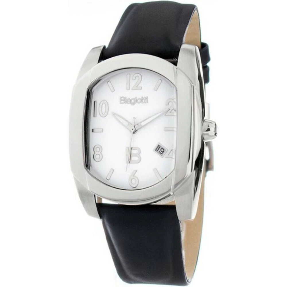 Laura Biagiotti Men's Watch Lb0030m 03 Leather Quartz Watch Stainless Steel Ø 38 Mm