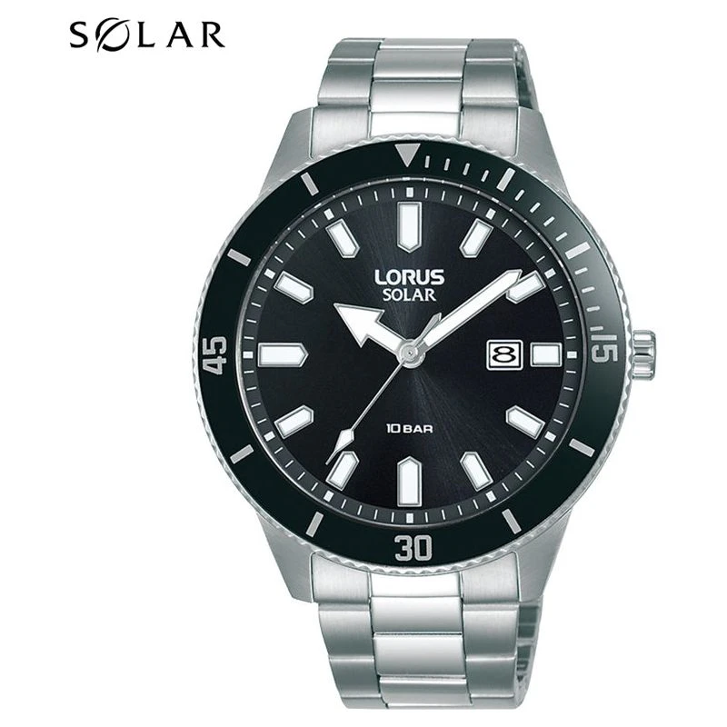 Discover The Timeless Elegance Of Lorus Men's Watch Mod. Rx311ax9 In Classic Silver