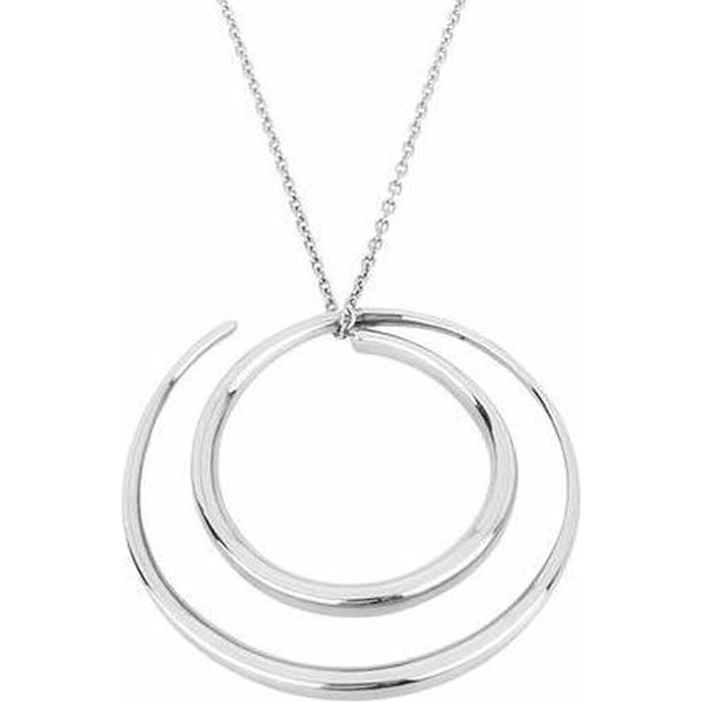 Breil Tj2179 45 Cm Stainless Steel Ladies' Necklace In Grey Exclusive Elegance