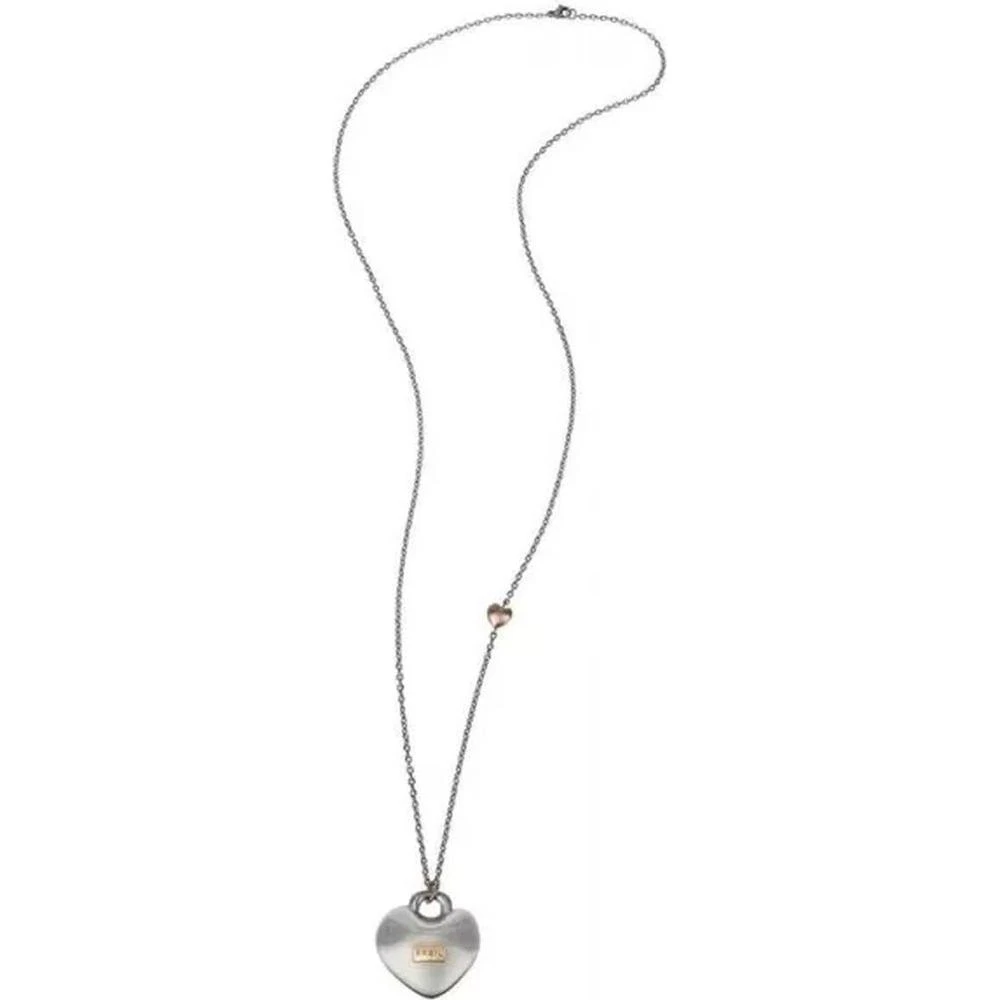 Breil Tj2735 Elegant Grey Stainless Steel Necklace 75 Cm