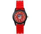 Atlético Madrid Children's Watch Red Black Plastic Analogue Wristwatch Model A0001 ?