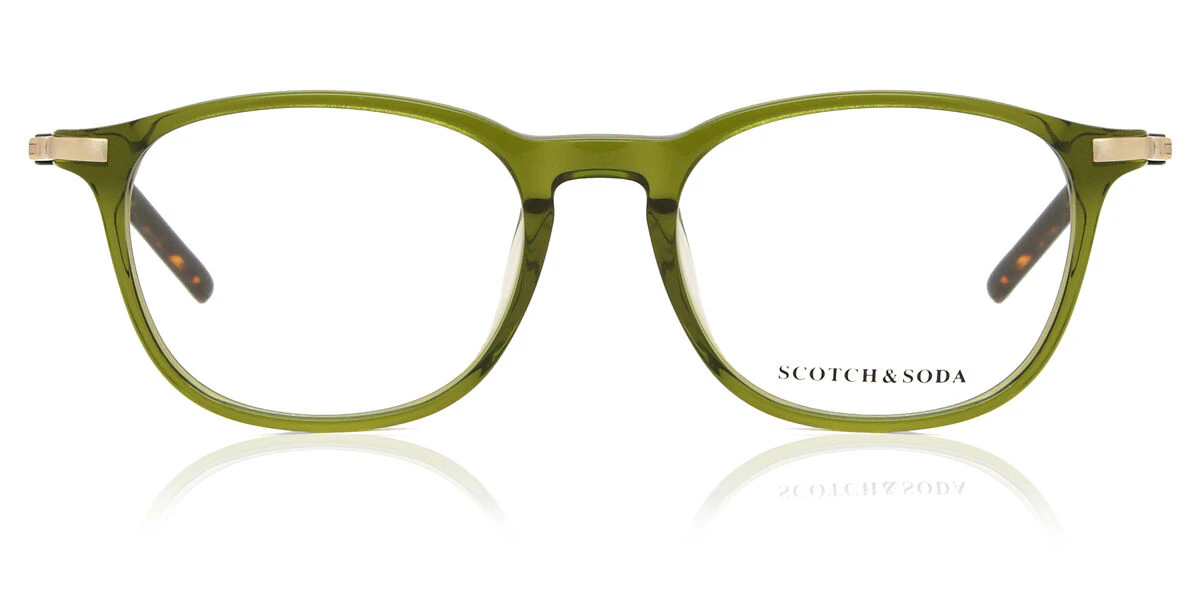 Scotch & Soda Olive Men Optical Frames