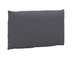 vidaXL Pallet Cushions 2 pcs Anthracite Oxford Fabric