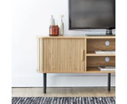 Cooper & Co. Haven Sliding Door 140cm TV Unit Natural