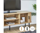 Cooper & Co. Haven Sliding Door 140cm TV Unit Natural