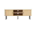 Cooper & Co. Haven Sliding Door 140cm TV Unit Natural