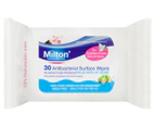 3 x 30pk Milton Antibacterial Surface Wipes