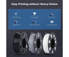 1.75mm 3D Printer Filament ABS - Clear 1KG