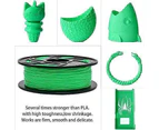 1.75mm 3D Printer Filament TPU - Green 1KG