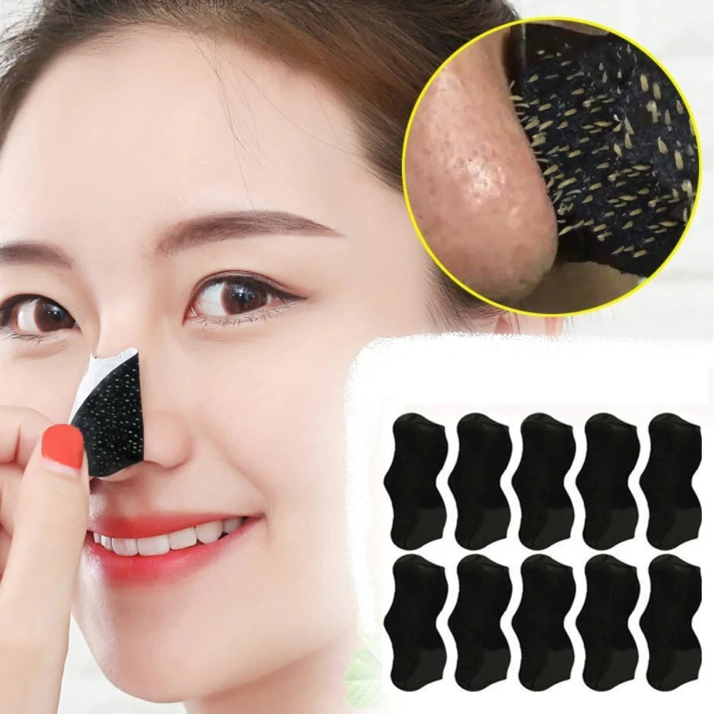 Blackhead Remover Strips Face Cleansing Deep Pore Peel Off Sticker Acne Mask - 20 pcs