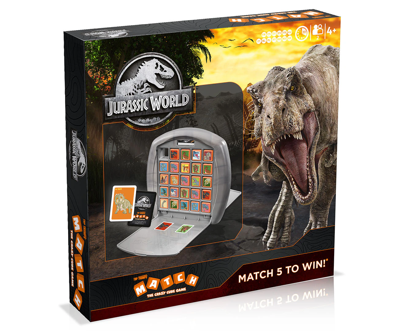 Top Trumps Match Jurassic World Edition Game