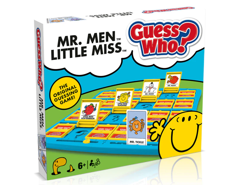 Guess Who? Mr. Men & Little Miss Edition Board Game