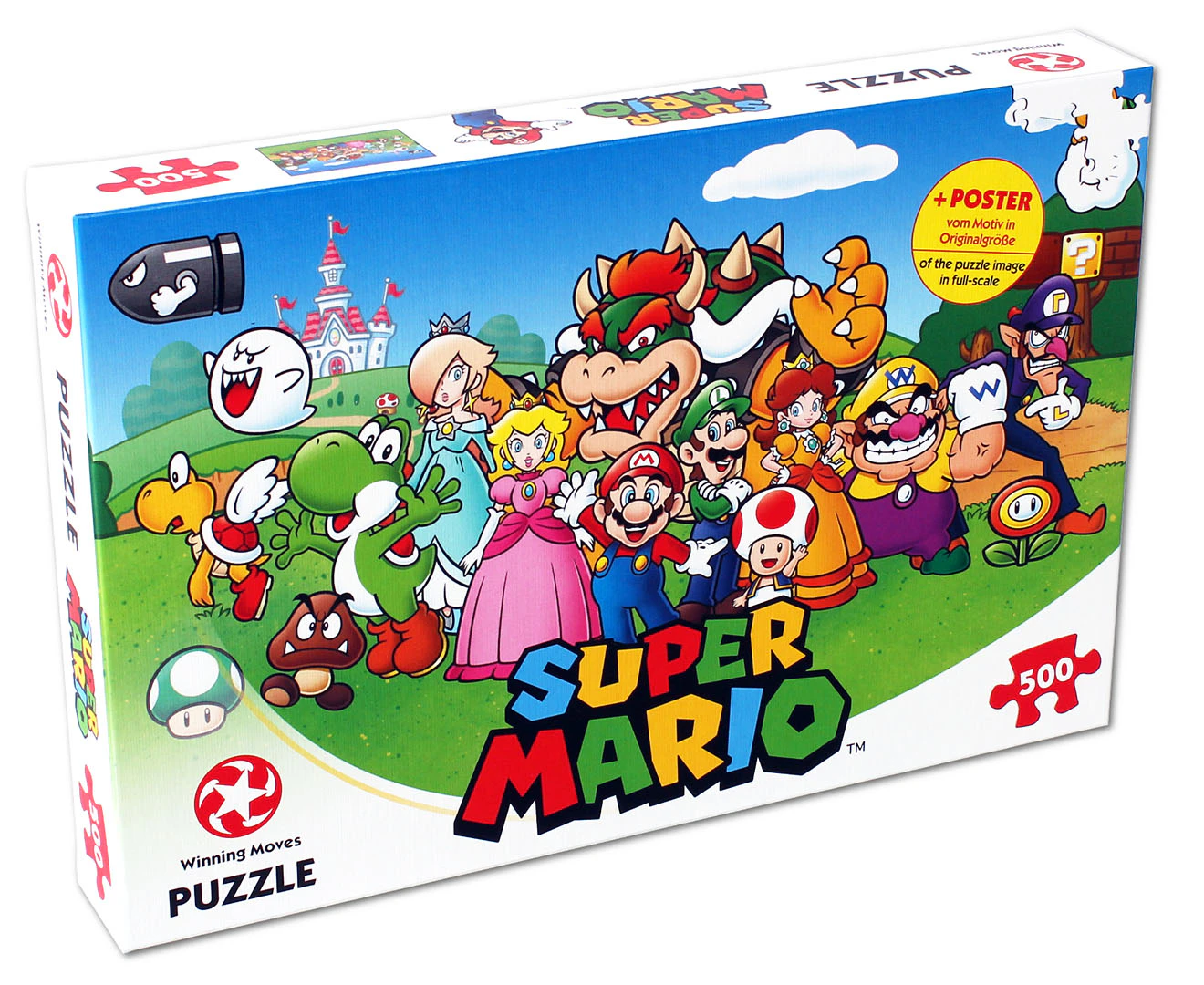 Super Mario 500-Piece Jigsaw Puzzle