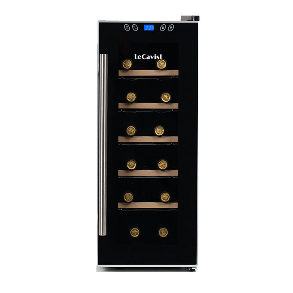 LECAVIST 12 Bottle Wine Fridge Single Zone