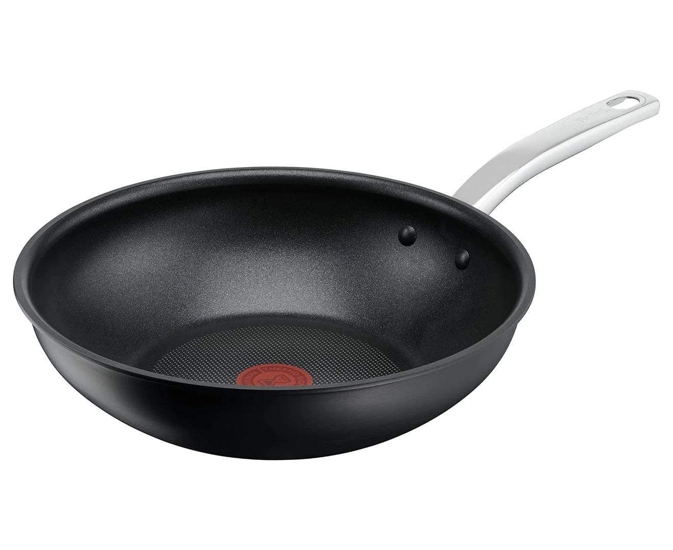 Tefal 28cm Gourmet Hard Anodised Non-Stick Wok