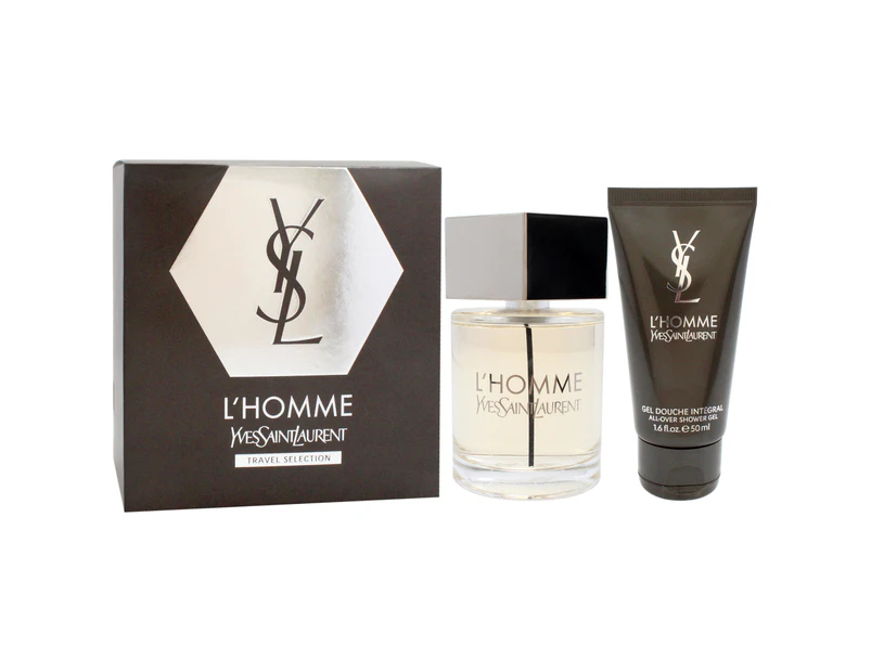 L'Homme 2 Piece 100ml Eau de Toilette by Yves Saint Laurent for Men (Gift Set-A)