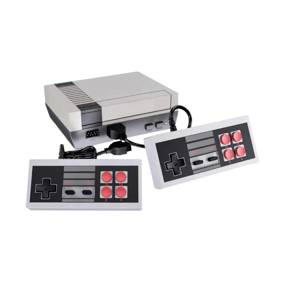 Retro vintage nostalgic NES home arcade game console