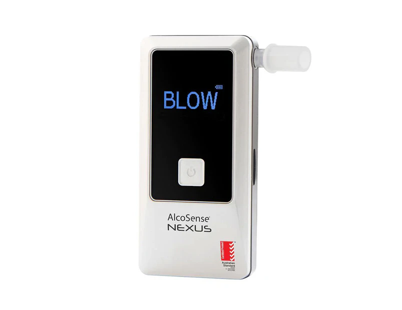 Alcosense Nexus Personal Breathalyser - AS3547 Australia Standard Certified