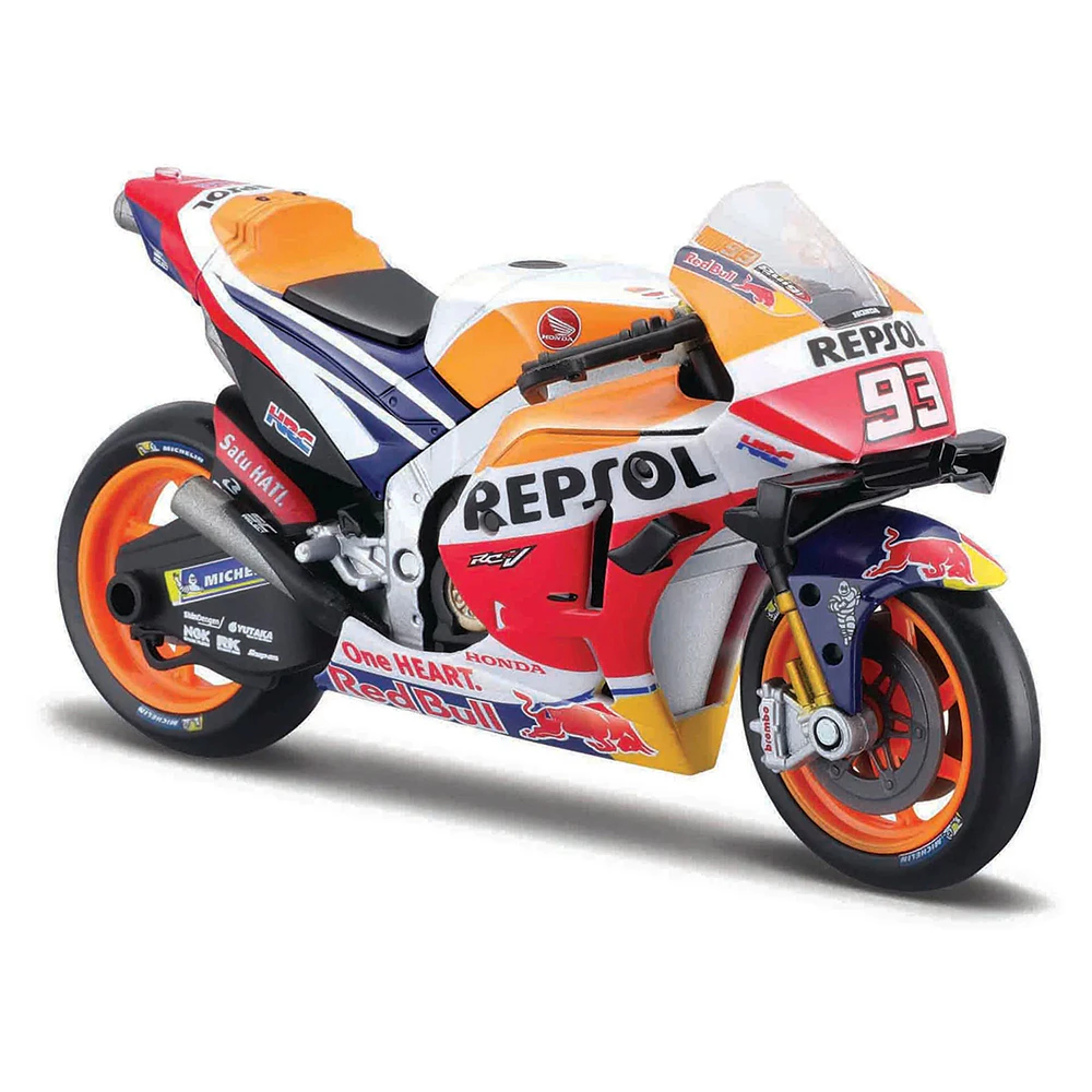 Maisto Moto GP 2021 Repsol Honda Team Marquez/Espargaro 1:18 Scale Toy 3+