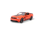 Maisto 2011 Ford Mustang Boss 302 Diecast Display Model 1:24 Scale Toy BLK 3+