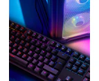 Laser Gaming LED Wired Mechanical Keyboard For PC/Computer RGB Backlit Black