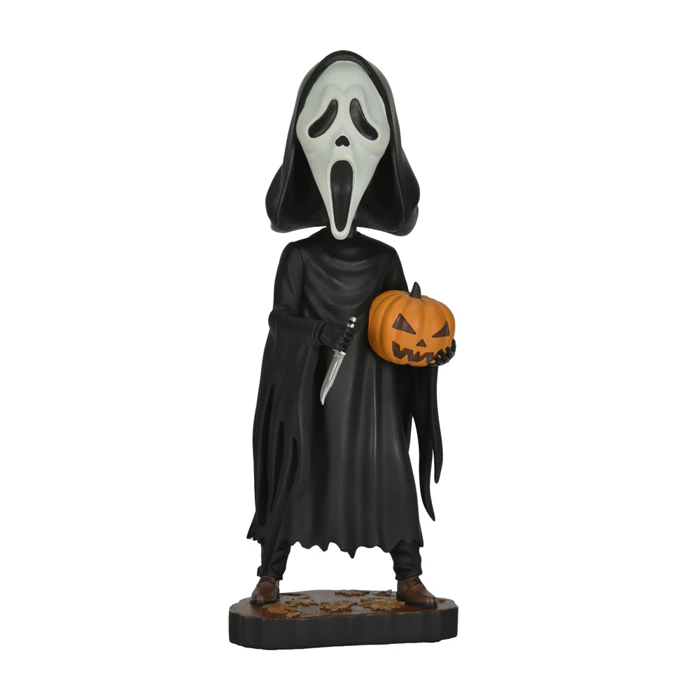 Ghost Face with Pumpkin - 8” Head Knocker - Scream - NECA Collectibles