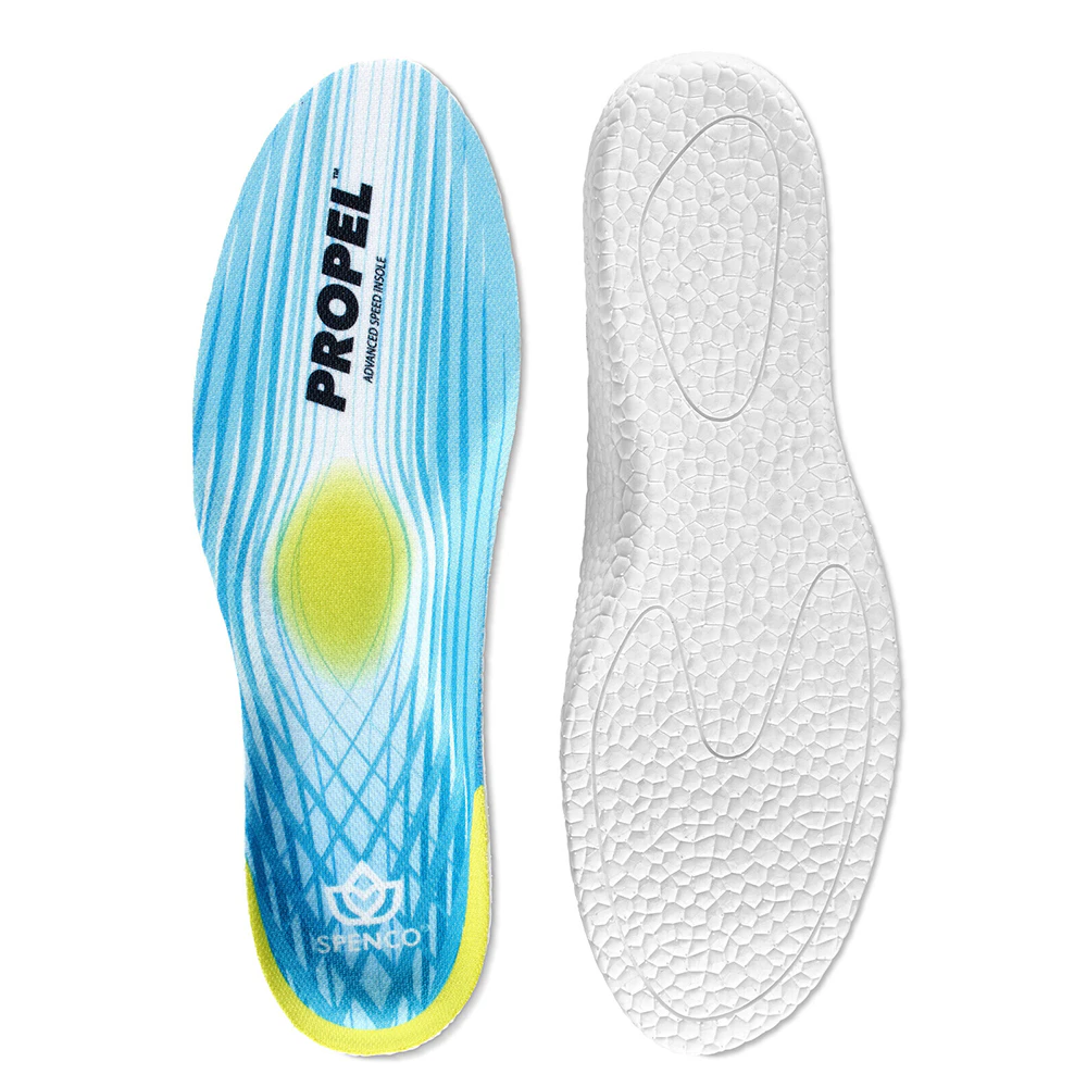 Spenco Propel Performance Foot Insoles Cushion Support Pad - Multicoloured;