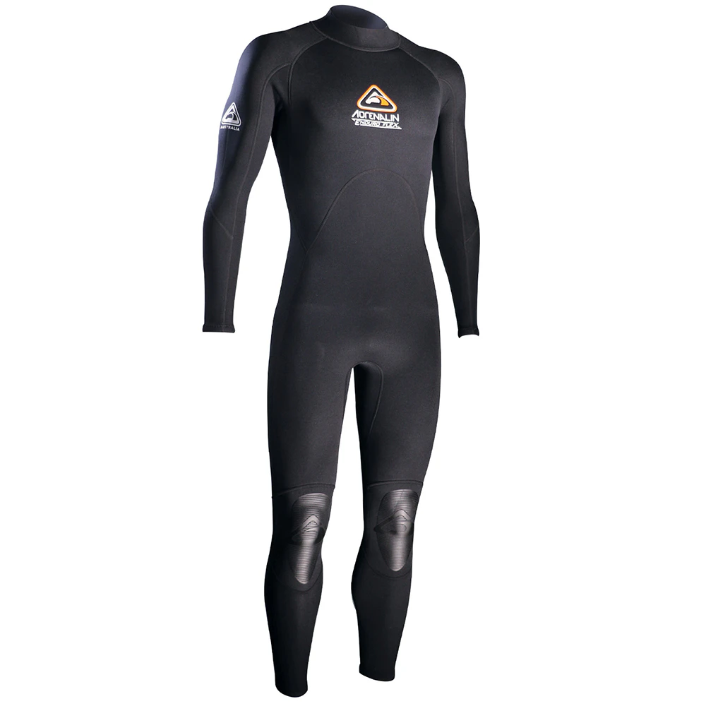 Adrenalin Enduro-Flex 3/2mm Adults Steamer Wetsuit for Surf/Snorkel Black - Black