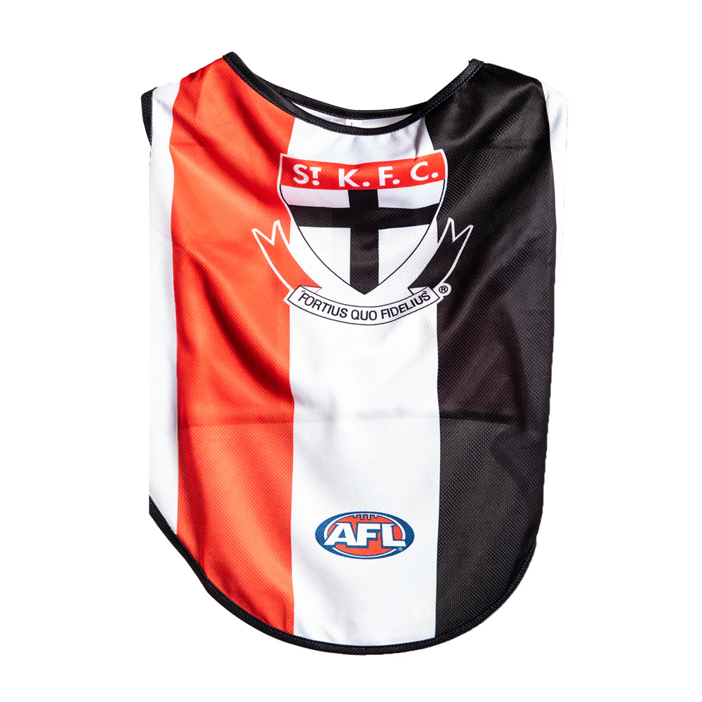 AFL St Kilda Saints Pet Dog/Puppy Sports Breathable Jersey Clothing/Costume