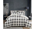 Bianca Naya Comforter Set w/ Pillowcase Home/Room Bedding Grey