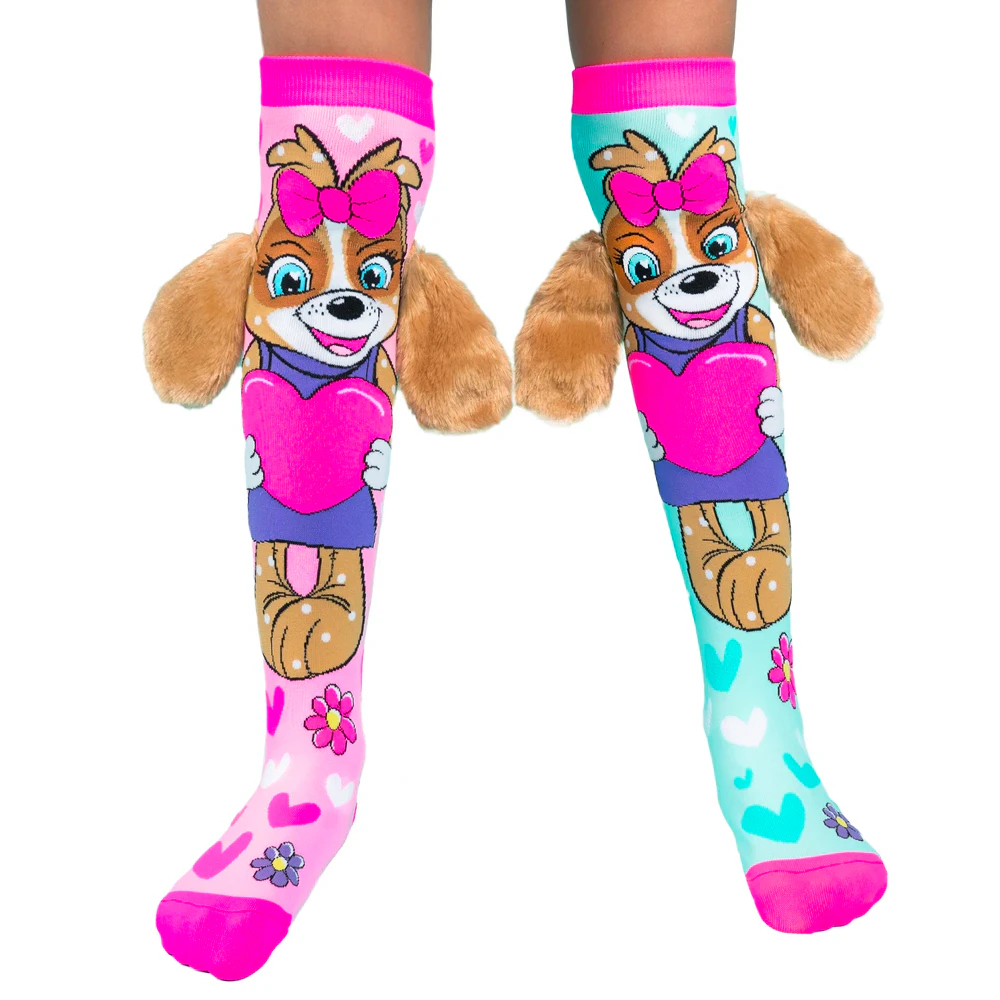 Madmia -  Socks Kids & Adults Age 6Y+ Puppy Love Socks