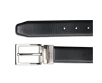 Van Heusen Men's Pin Buckle Flex Waist Stretch Reversible Belt Black/Brown - Black/Brown