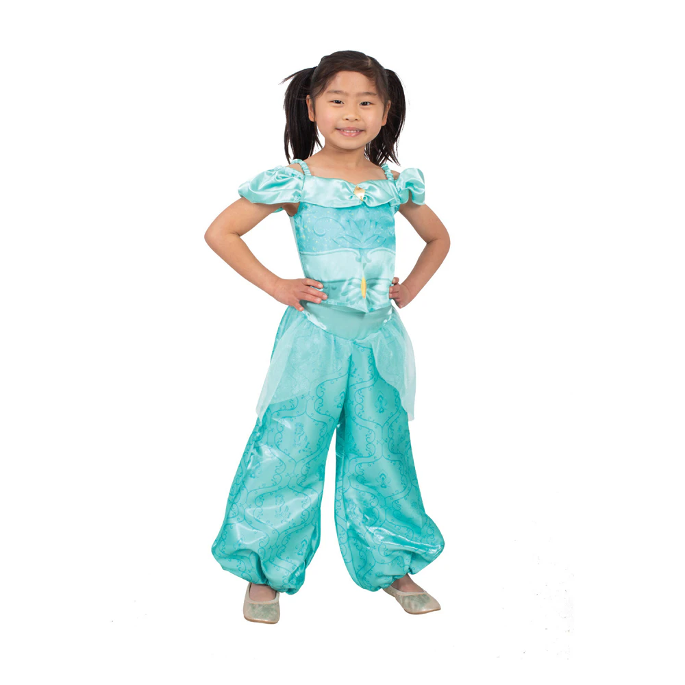 Disney Jasmine Filagree Costume Dress Up Party Cosplay Outfit