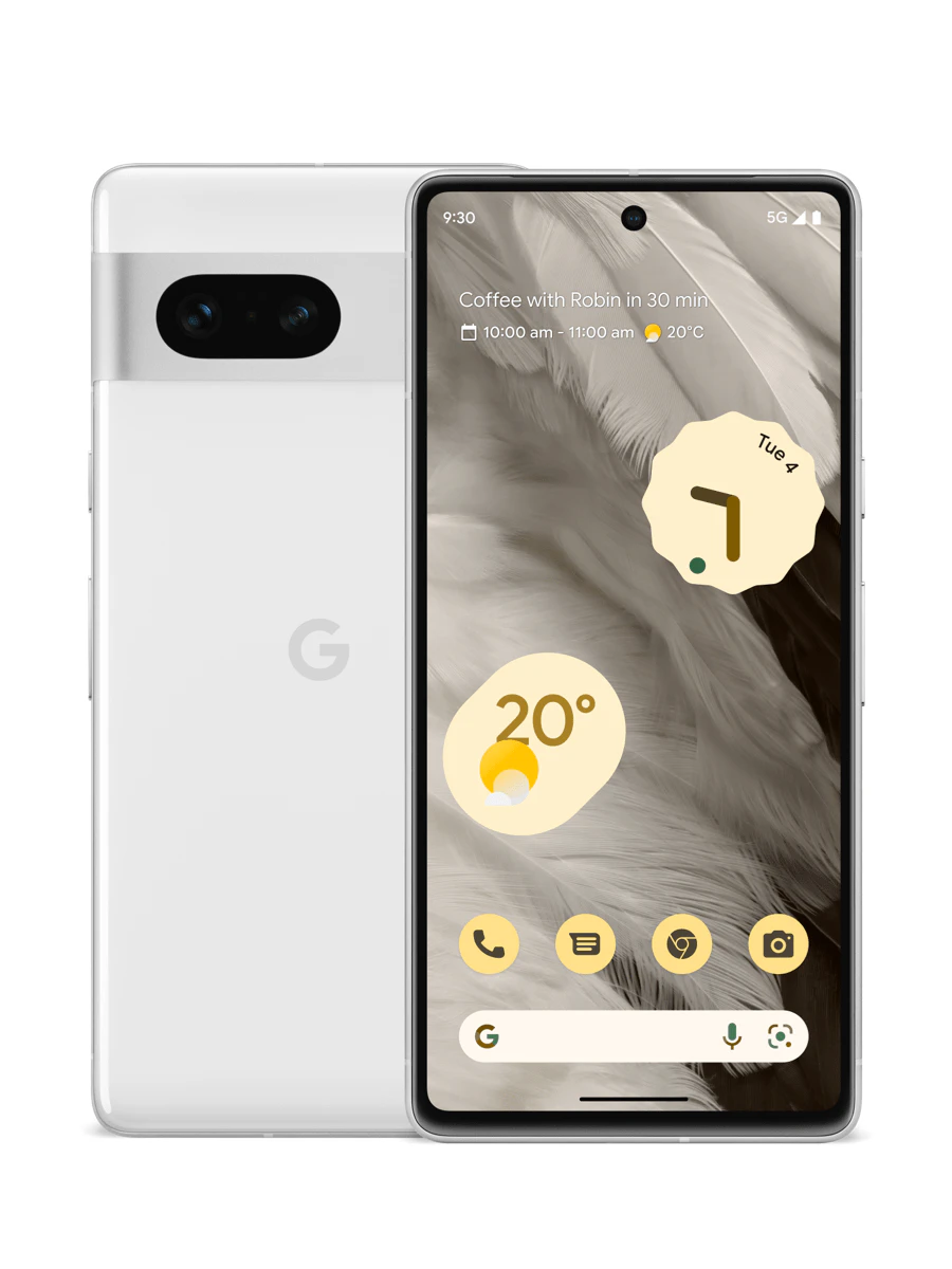 Google Pixel 7 128GB Snow Color - Refurbished Grade A